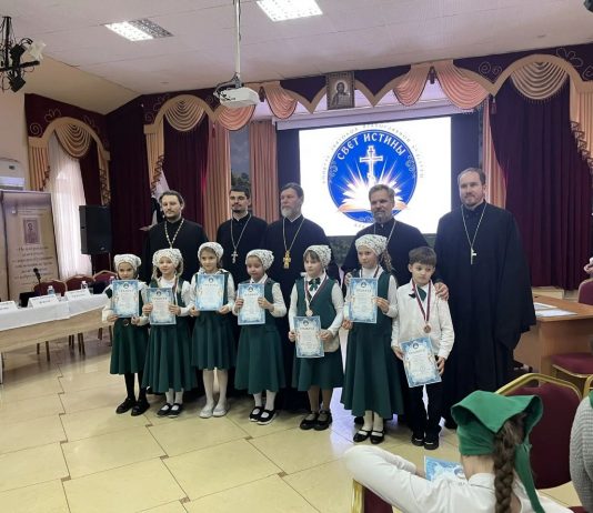 Ученики православной школы имени св. Михаила Лекторского ст. Динской приняла участие в интеллектуальной викторине «Свет Истины»