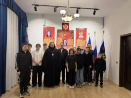 Иерей Александр Мачадо Сахнов принял участие во встрече с подростками, состоящими на учете за различные правонарушения