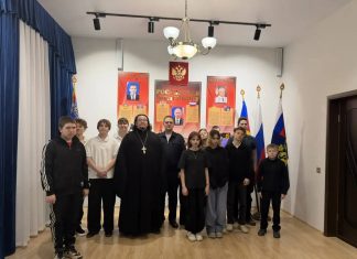 Иерей Александр Мачадо Сахнов принял участие во встрече с подростками, состоящими на учете за различные правонарушения