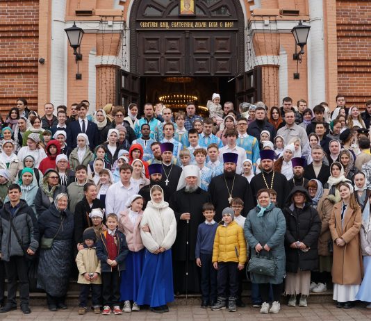 В День православной молодежи митрополит Екатеринодарский и Кубанский Василий встретился с активистами молодежного движения епархии