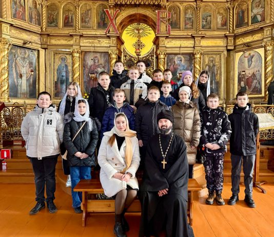 Школьники посетили храм Вознесения Господня ст. Пластуновской