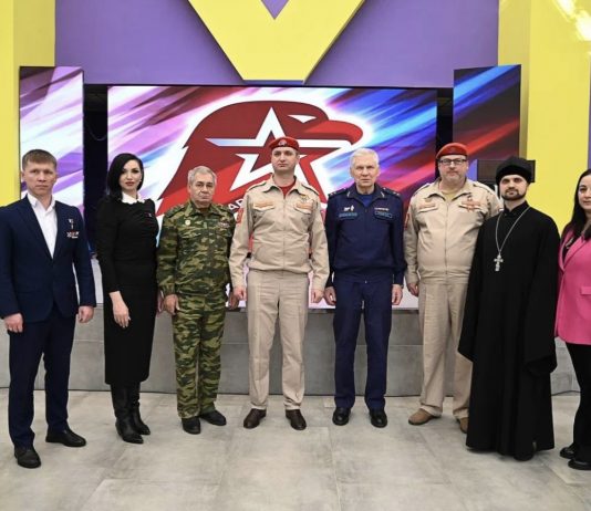 Духовник всероссийского военно-патриотического движения «Юнармия» иерей Николай Козак принял участие в торжественном мероприятии