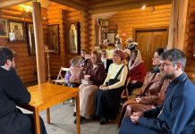 Первое собрание сестер милосердия состоялось в храме преподобного Алексия, человека Божьего