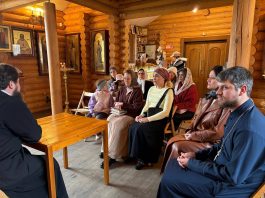 Первое собрание сестер милосердия состоялось в храме преподобного Алексия, человека Божьего