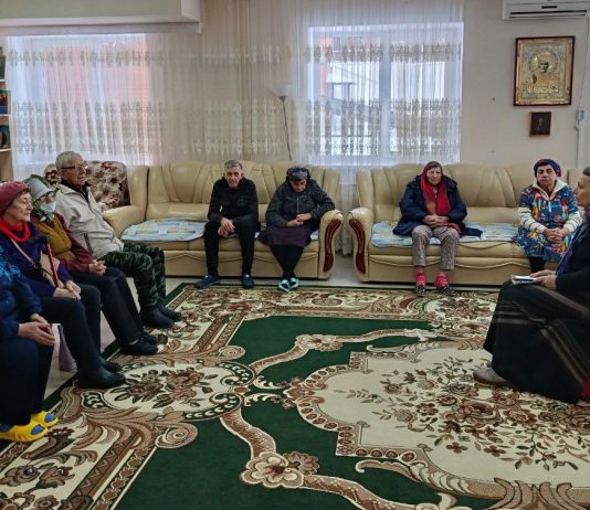 В ст. Черноморской состоялась встреча с пациентами дома-интерната для престарелых и инвалидов
