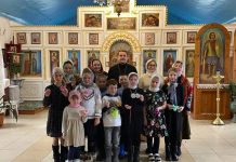 Школьники посетили Михайло-Архангельский храм ст. Мартанской