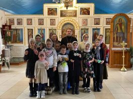 Школьники посетили Михайло-Архангельский храм ст. Мартанской