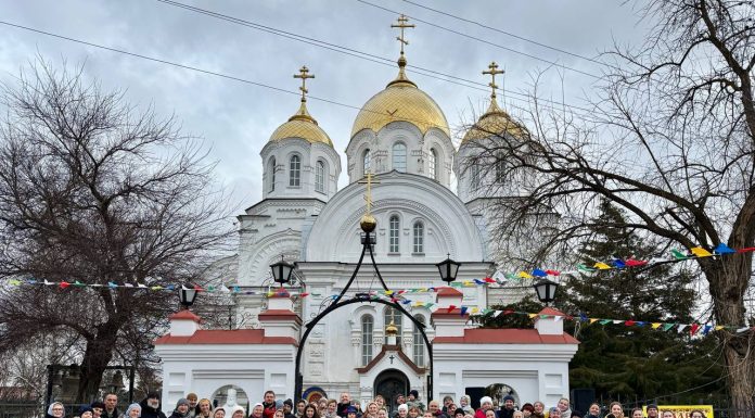 В храме Вознесения Господня станицы Пластуновской прошел приходской праздник