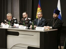 Протоиерей Сергий Головатинский принял участие в заседании Совета атаманов Майкопского казачьего отдела