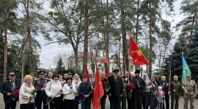 Протоиерей Сергий Брусов принял участие в патриотическом митинге