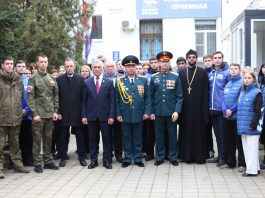 Протоиерей Иоанн Мельник принял участие в торжественном открытии «Аллеи Героев»