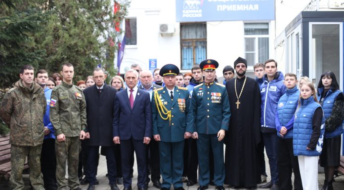 Протоиерей Иоанн Мельник принял участие в торжественном открытии «Аллеи Героев»