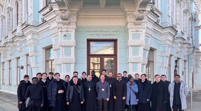 Студенты Екатеринодарской семинарии посетили музей имени Ф. А. Коваленко