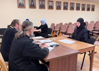 Завершилась зимняя сессия у слушателей образовательных курсов на базе Екатеринодарской духовной семинарии для монашествующих