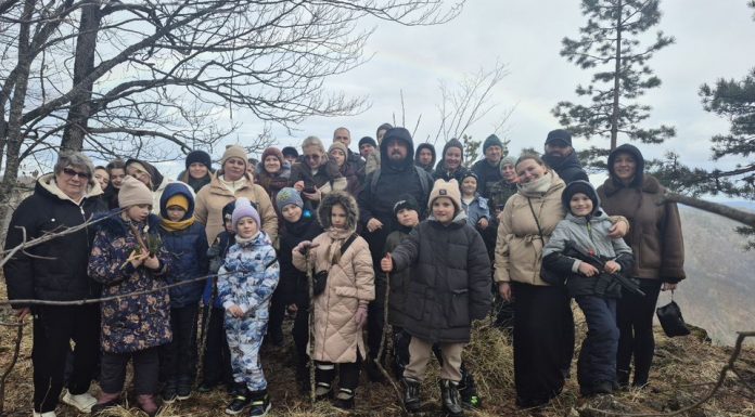 Приход Свято-Троицкого собора города Краснодара совершил выезд на плато Лаго-Наки