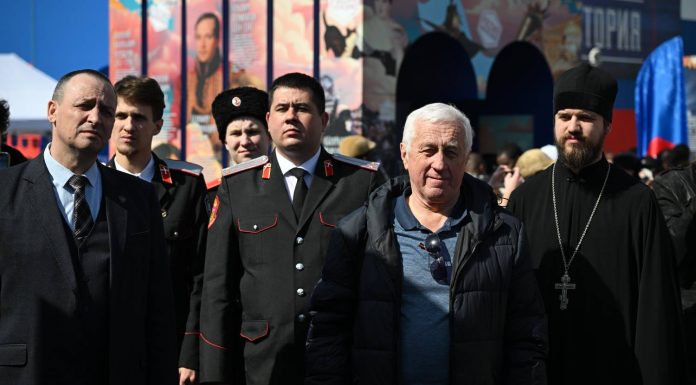 Иерей Вячеслав Куприенко принял участие в открытии мультимедийного парка «Россия — моя история» нового формата