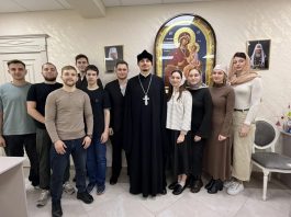 На базе Введенского храма станицы Динской прошла встреча православной молодежной группы «Лествица»