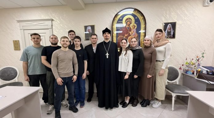 На базе Введенского храма станицы Динской прошла встреча православной молодежной группы «Лествица»