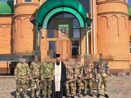 Сотрудники ОМОН «Пластуны» посетили храм преподобного Илии Муромского