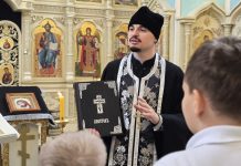 Введенский храм станицы Динской посетили ученики пятых классов