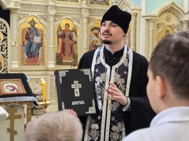 Введенский храм станицы Динской посетили ученики пятых классов