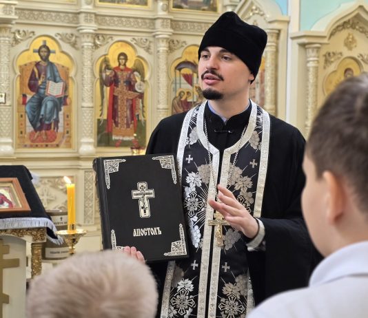 Введенский храм станицы Динской посетили ученики пятых классов