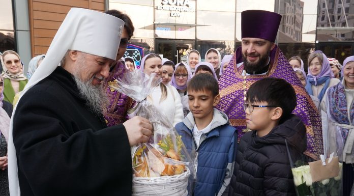 Митрополит Василий совершил Божественную литургию в храме сорока Севастийских мучеников города Краснодара