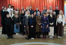 В войсковом соборе прошла встреча в рамках культурно-просветительского проекта «Святое воинство: образы защитников Отечества»