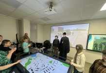 Благочинный протоиерей Иоанн Лапко провёл экскурсию для юных гостей из Тбилисского района