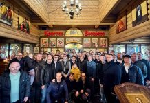 В храме 40 Севастийских мучеников прошла очередная встреча братства