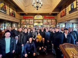 В храме 40 Севастийских мучеников прошла очередная встреча братства