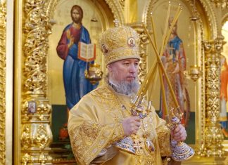 В Неделю Торжества Православия митрополит Василий совершил Божественную литургию в Свято-Екатерининском кафедральном соборе