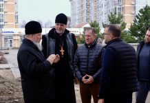 Митрополит Василий совершал рабочую поездку в Динской район