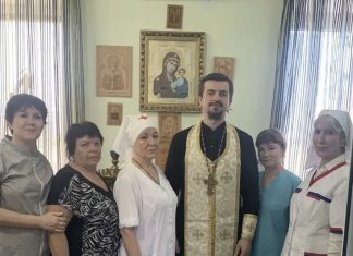 Иерей Михаил Монтиков посетил подопечных хосписа города Краснодара