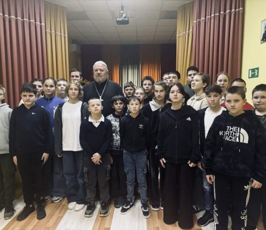 Духовная беседа о Великом посте прошла в школе-интернате пгт Ильского