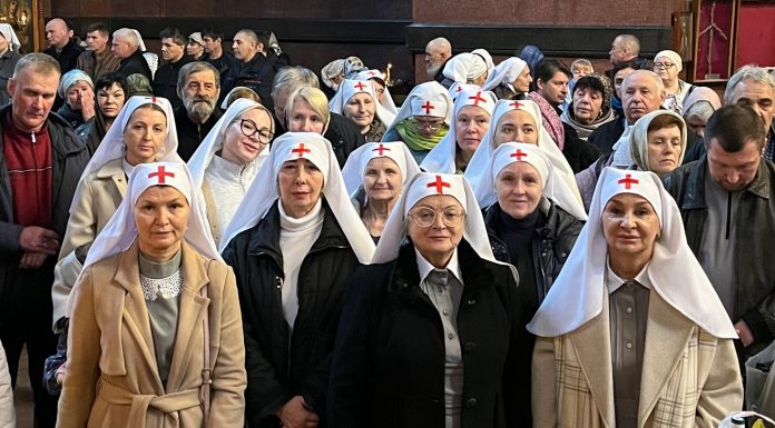 В Свято-Екатерининском кафедральном соборе состоялось собрание для участников сестричества милосердия