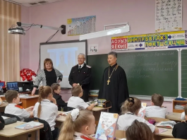 Иерей Вячеслав Ли провел уроки духовной направленности в МАОУ СОШ № 93 г. Краснодара