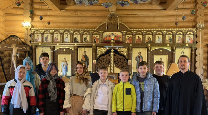 Приход святой мученицы Татианы при КубГАУ посетили учащиеся МАОУ СОШ № 45