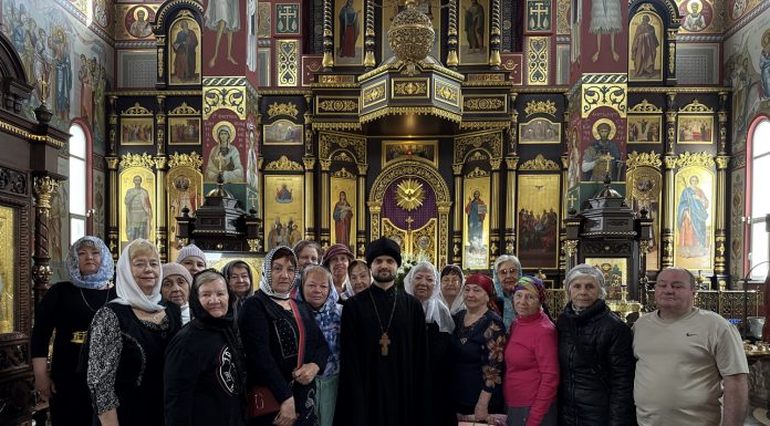 В храме Святого Духа состоялась экскурсия и духовная беседа для членов первичной ветеранской организации «Территориальная»