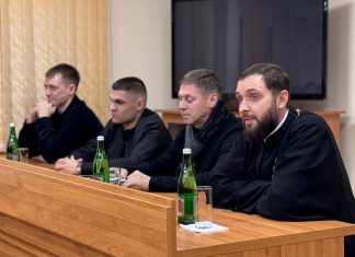 В семинарии состоялась встреча с настоятелем храма 40 Севастийских мучеников иереем Давидом Хачатуряном