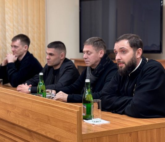 В семинарии состоялась встреча с настоятелем храма 40 Севастийских мучеников иереем Давидом Хачатуряном