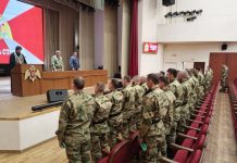 Иерей Илия Околот принял участие в открытии учебных сборов Главного управления Росгвардии