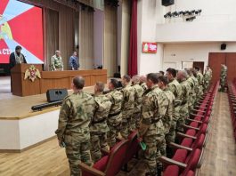 Иерей Илия Околот принял участие в открытии учебных сборов Главного управления Росгвардии