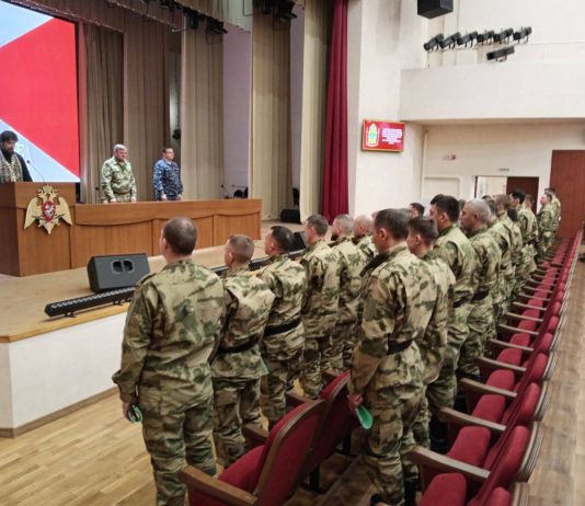 Иерей Илия Околот принял участие в открытии учебных сборов Главного управления Росгвардии