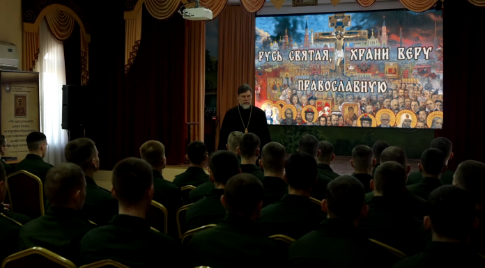 Храм Рождества Христова г. Краснодара посетили курсанты высшего военного училища им. С. М. Штеменко