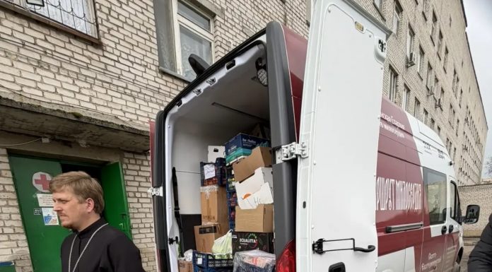 В Луганский госпиталь была доставлена гуманитарная помощь от Екатеринодарской епархии