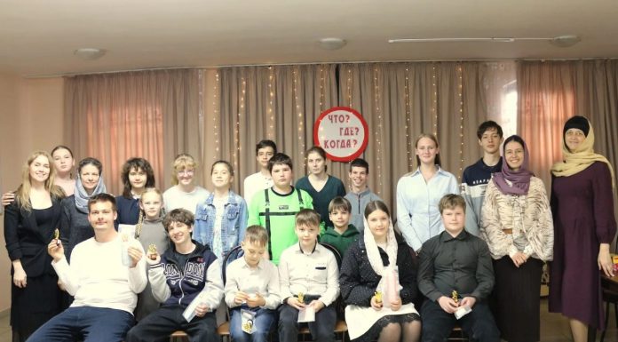 Весенний турнир «Что? Где? Когда?» прошел в храме Архангела Гавриила