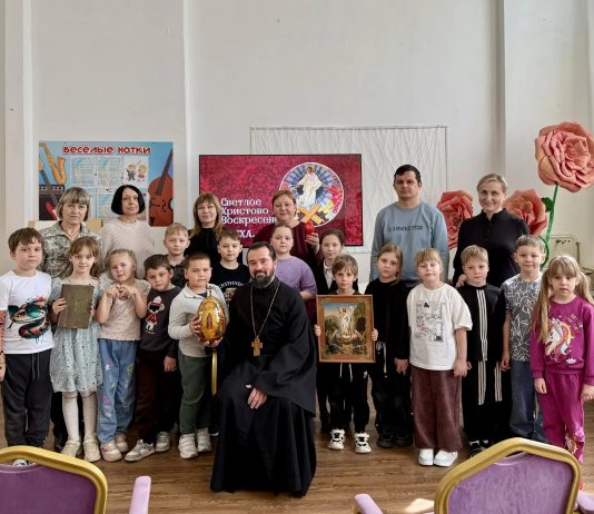 Иерей Павел Максимец встретился с учащимися и педагогами Дома творчества станицы Пластуновской
