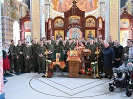 Иерей Александр Коваленко посетил центр военно-патриотического воспитания «Патриот»