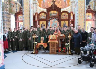 Иерей Александр Коваленко посетил центр военно-патриотического воспитания «Патриот»